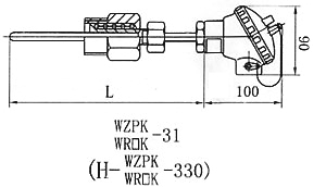 轴承热电偶、热电阻 WR□K-31 WZPK-31 